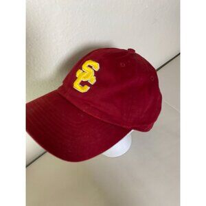 USC Trojans Adjustable Red Cotton Baseball Cap One Size Fits All